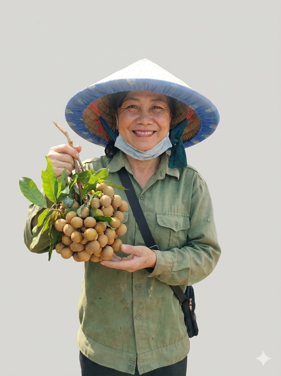 Cô Loan Thương lái địa phương